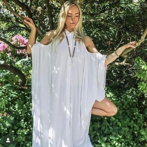 Kundalini gown lakshmi white by Myrah Penazola. Like new, for photo shoot